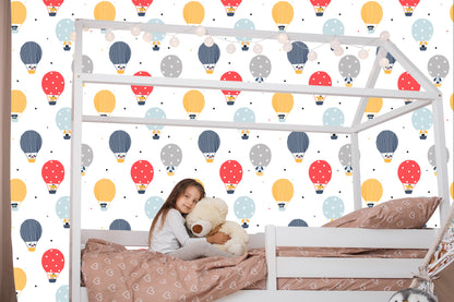 Wallpaper Dogs In Balloons