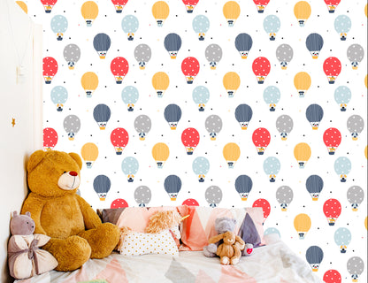 Wallpaper Dogs In Balloons