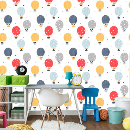 Wallpaper Dogs In Balloons