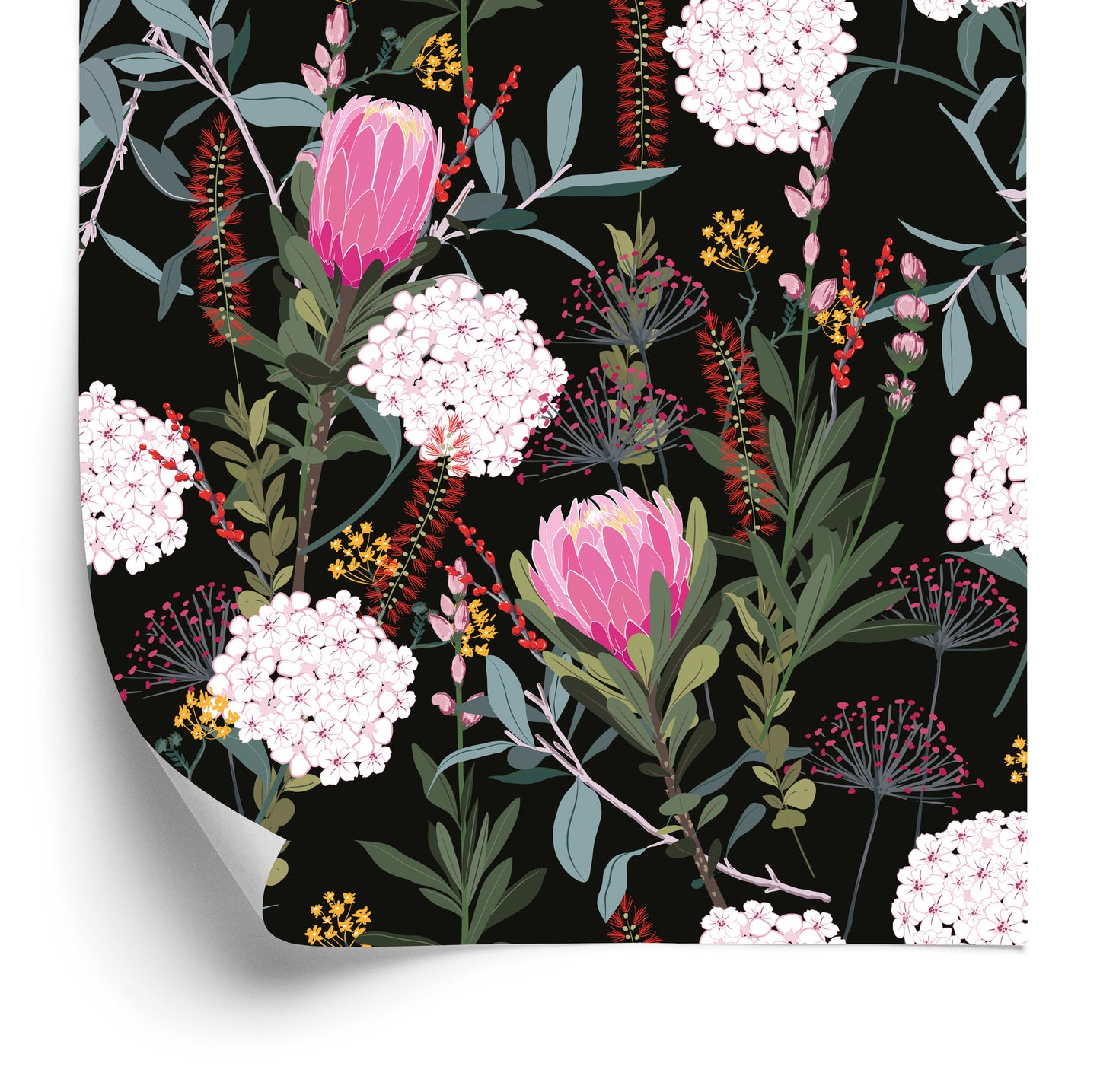 Wallpaper Flower Collage