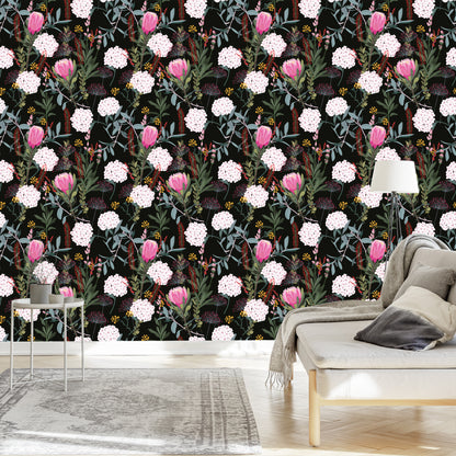 Wallpaper Flower Collage