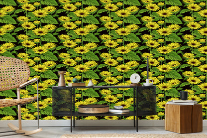 Wallpaper Sunflowers
