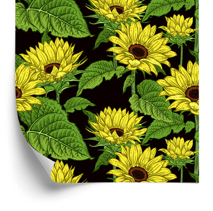 Wallpaper Sunflowers