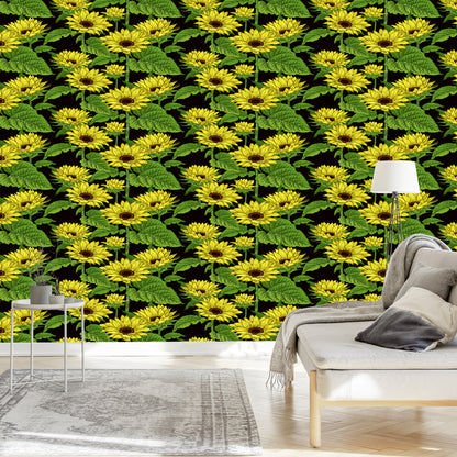 Wallpaper Sunflowers