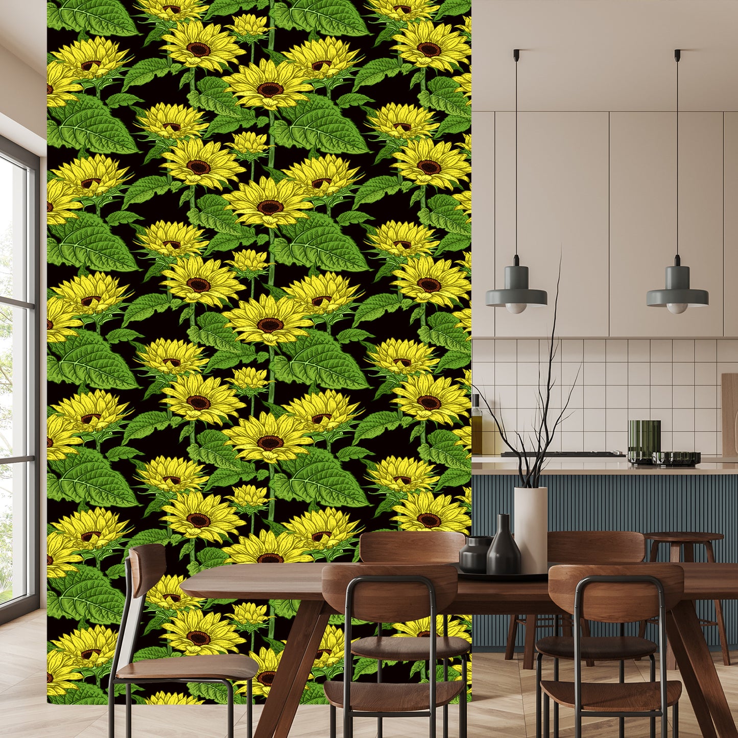 Wallpaper Sunflowers