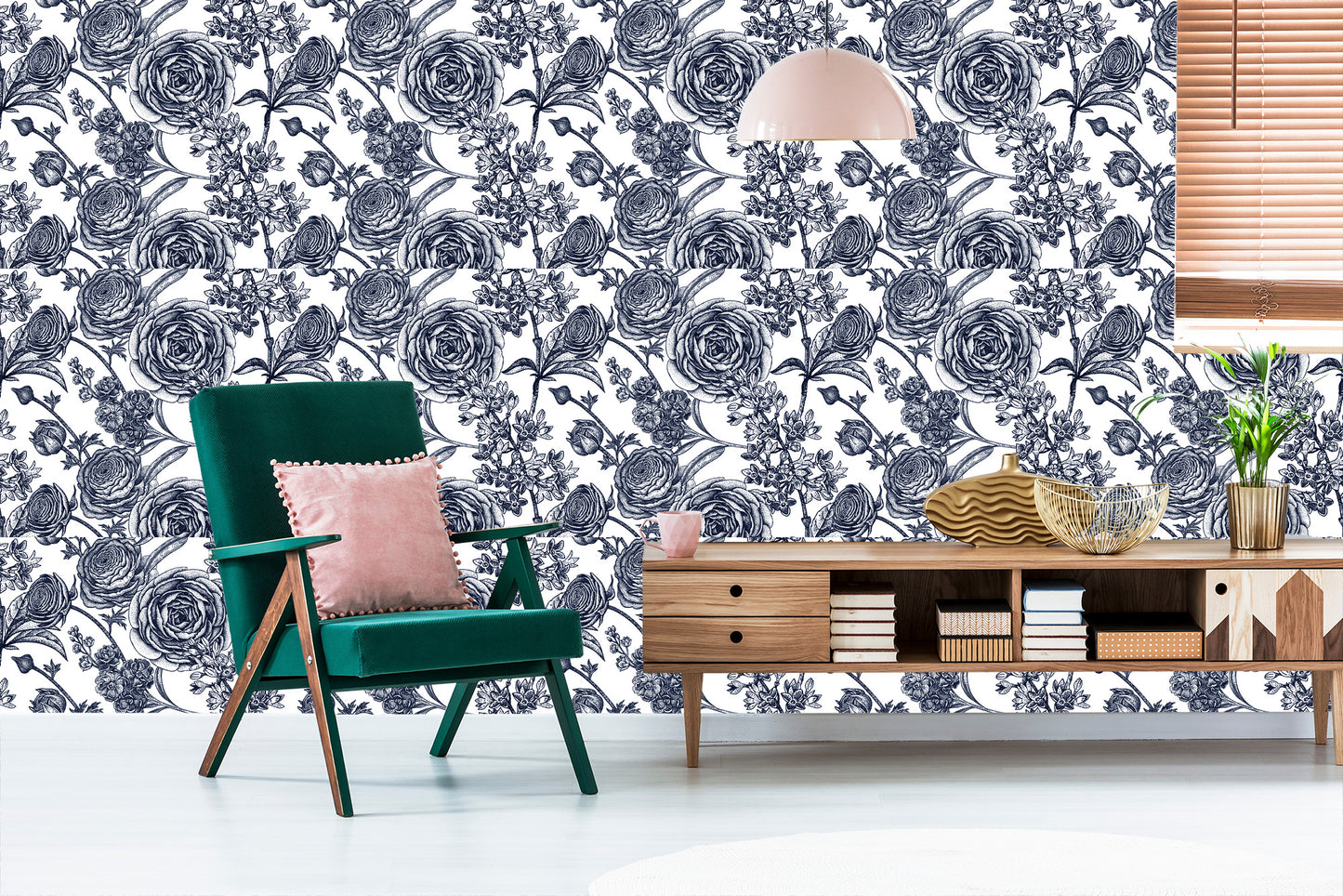 Wallpaper Black And White Roses With Carnations
