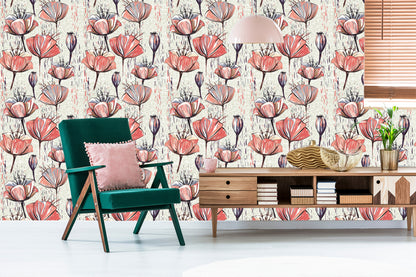 Wallpaper Tulips