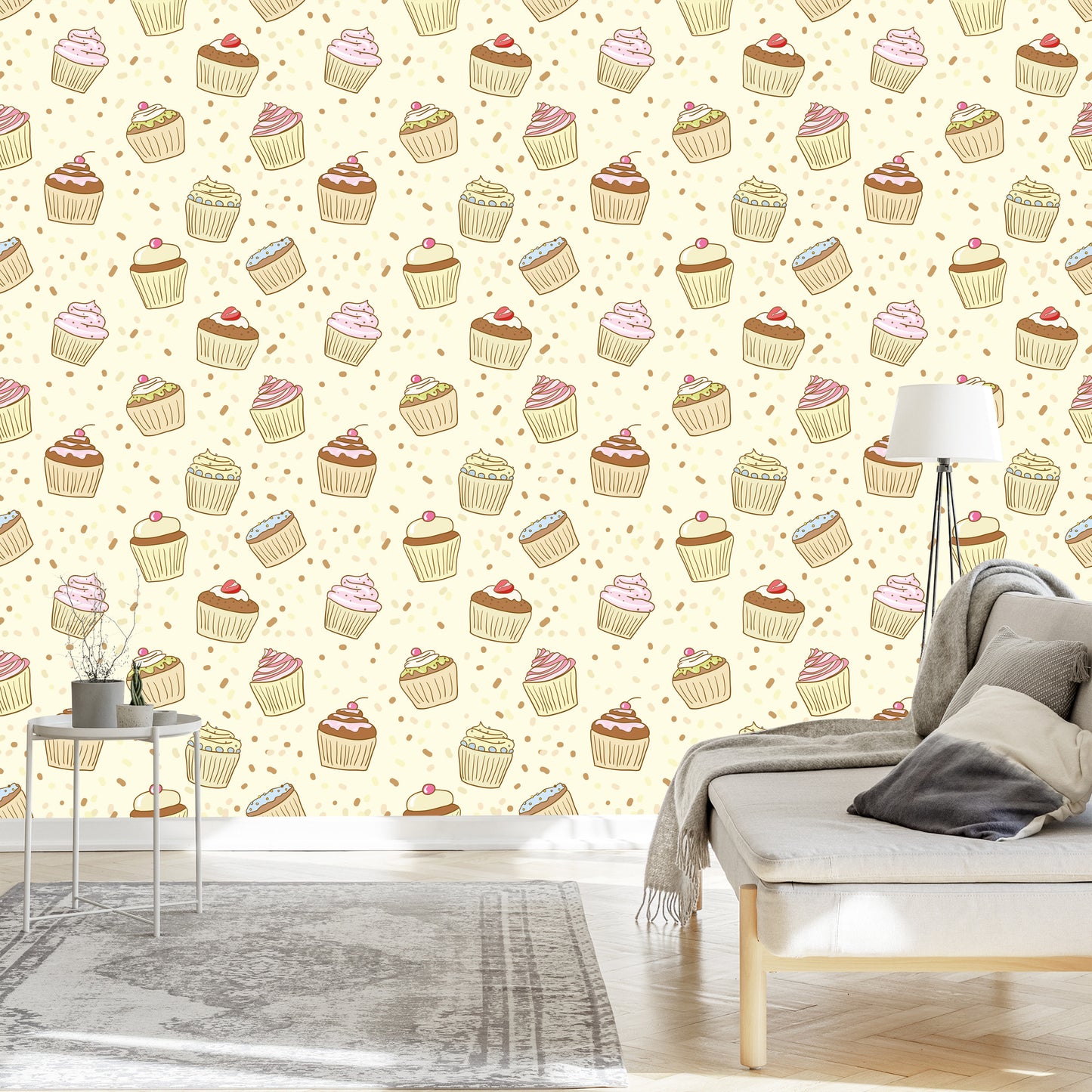 Wallpaper Sweet Cupcakes