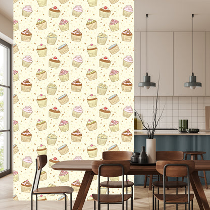 Wallpaper Sweet Cupcakes