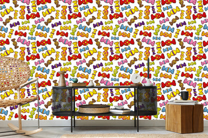 Wallpaper Colorful Candies