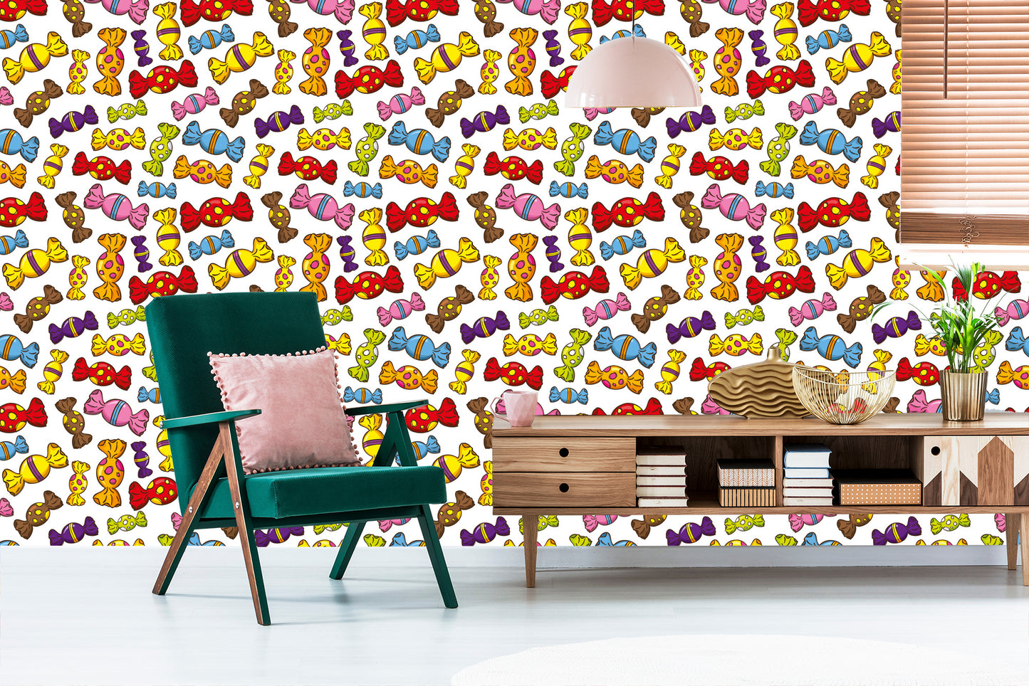 Wallpaper Colorful Candies