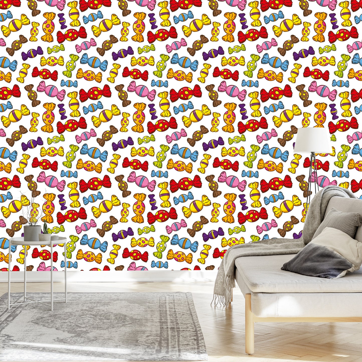 Wallpaper Colorful Candies