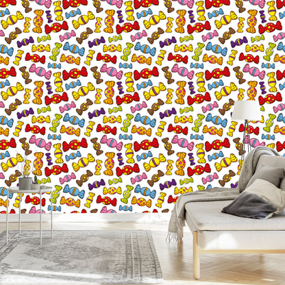 Wallpaper Colorful Candies