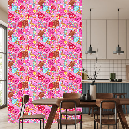 Wallpaper Colorful Happy Sweets