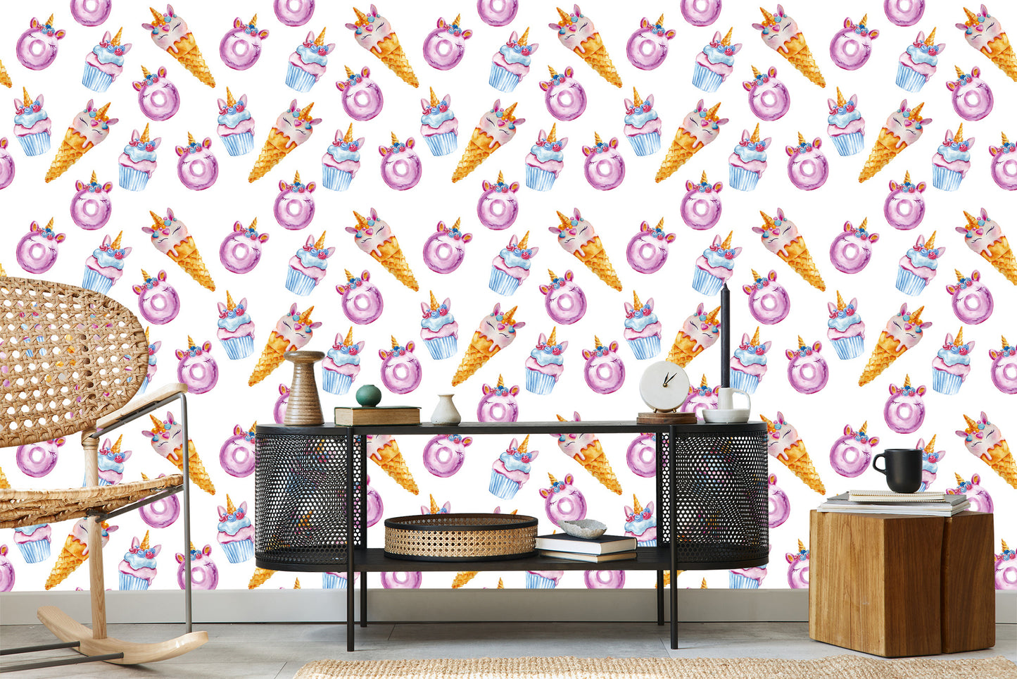 Wallpaper Sweets Unicorns