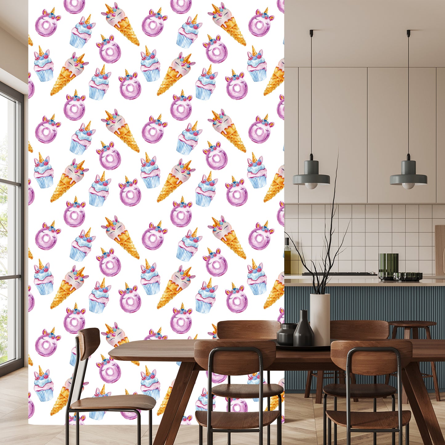 Wallpaper Sweets Unicorns