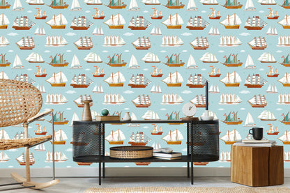 Wallpaper Sailing Ships From Different Eras