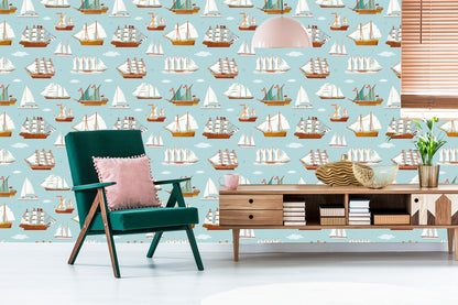 Wallpaper Sailing Ships From Different Eras