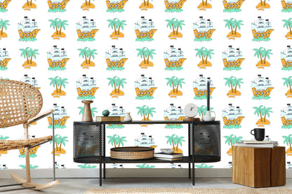 Wallpaper Pirate Ships And Islands