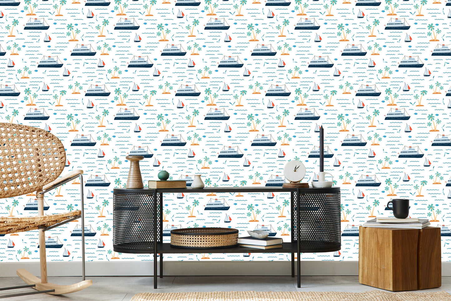 Wallpaper Ships Among The Islands