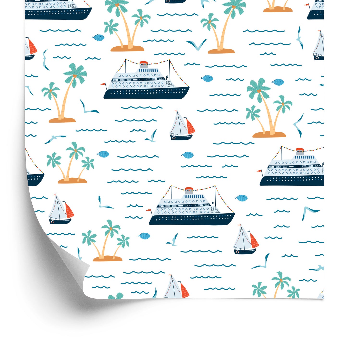 Wallpaper Ships Among The Islands