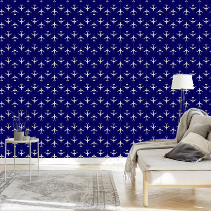 Wallpaper Airplanes In Lines