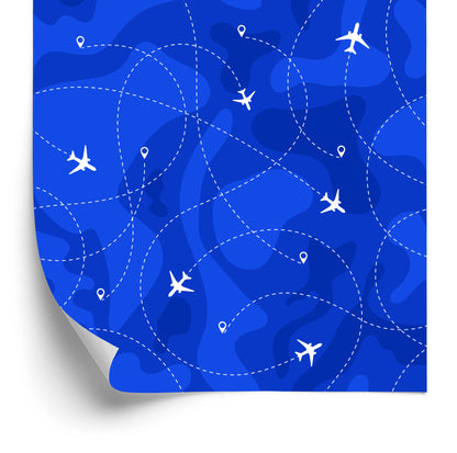 Wallpaper Airplane Flight Paths