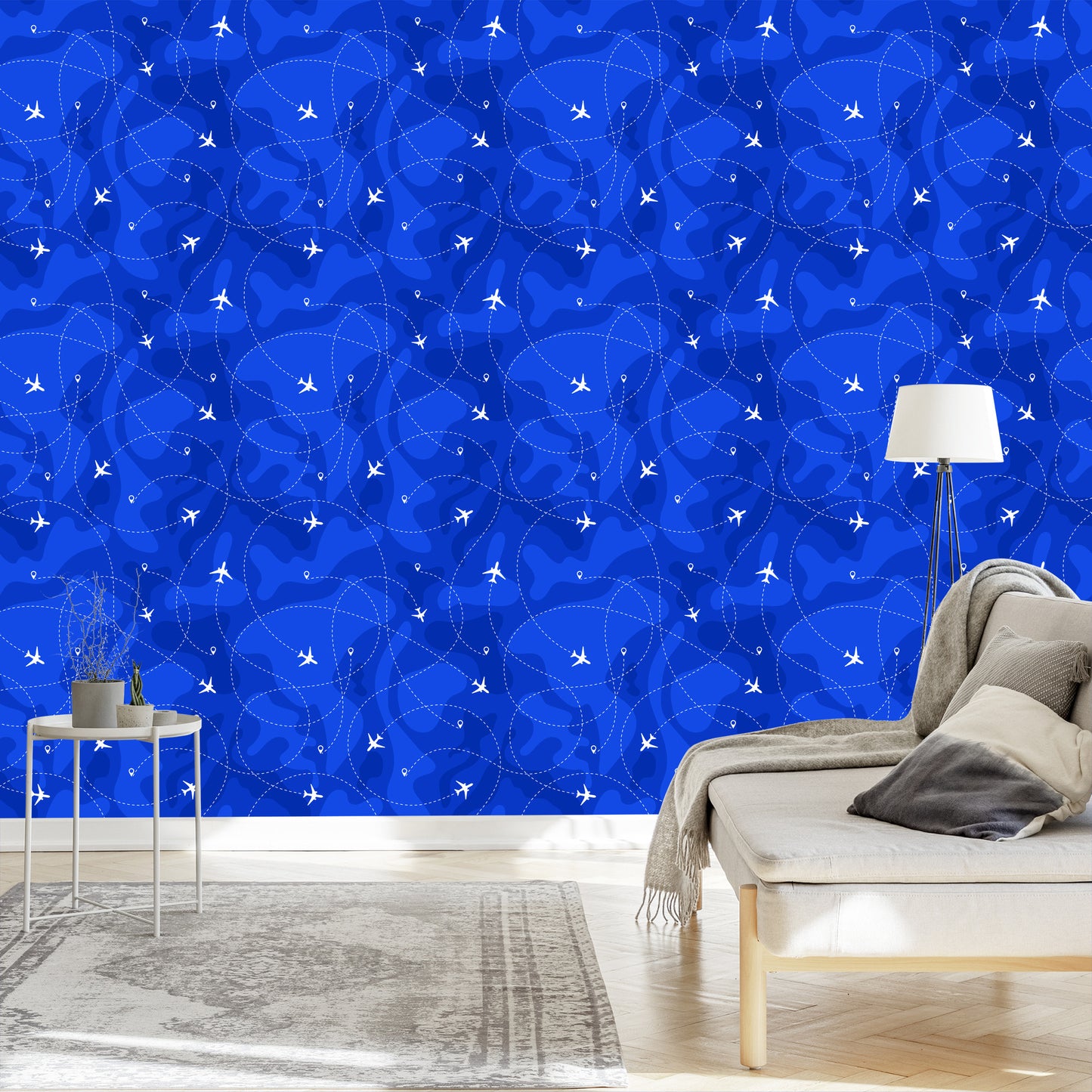 Wallpaper Airplane Flight Paths