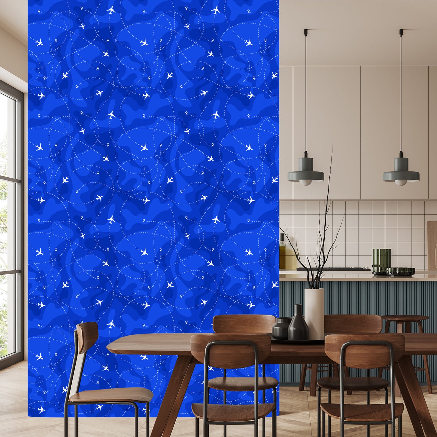 Wallpaper Airplane Flight Paths