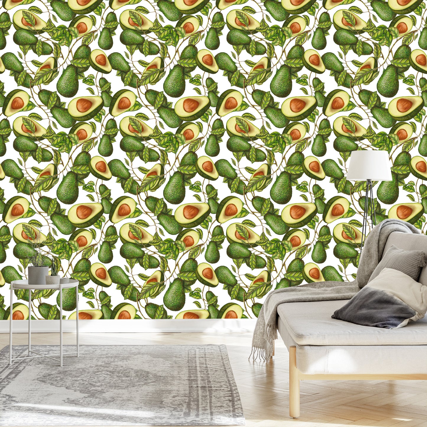 Wallpaper For The Kitchen - Healthy Avocados
