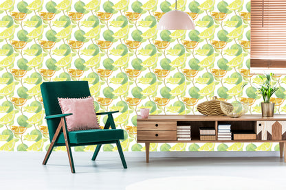 Wallpaper Lemon Fruit And Orange For The Kitchen