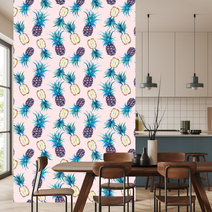 Wallpaper Tropical Pineapples