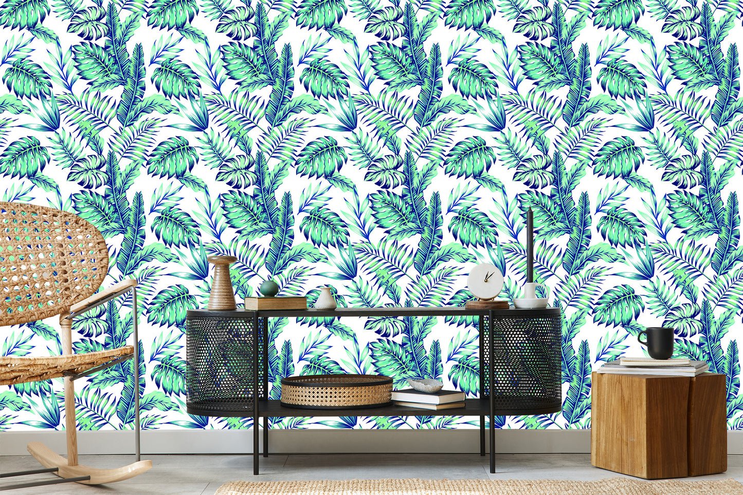 Wallpaper Jungle Leaves
