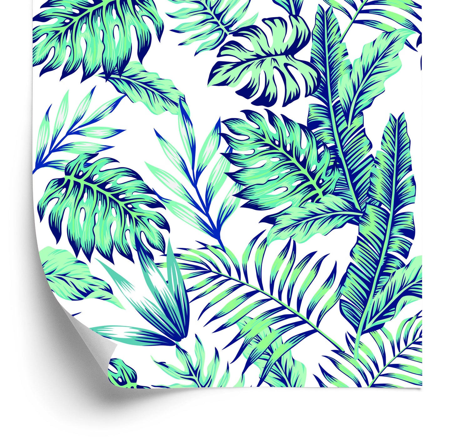 Wallpaper Jungle Leaves