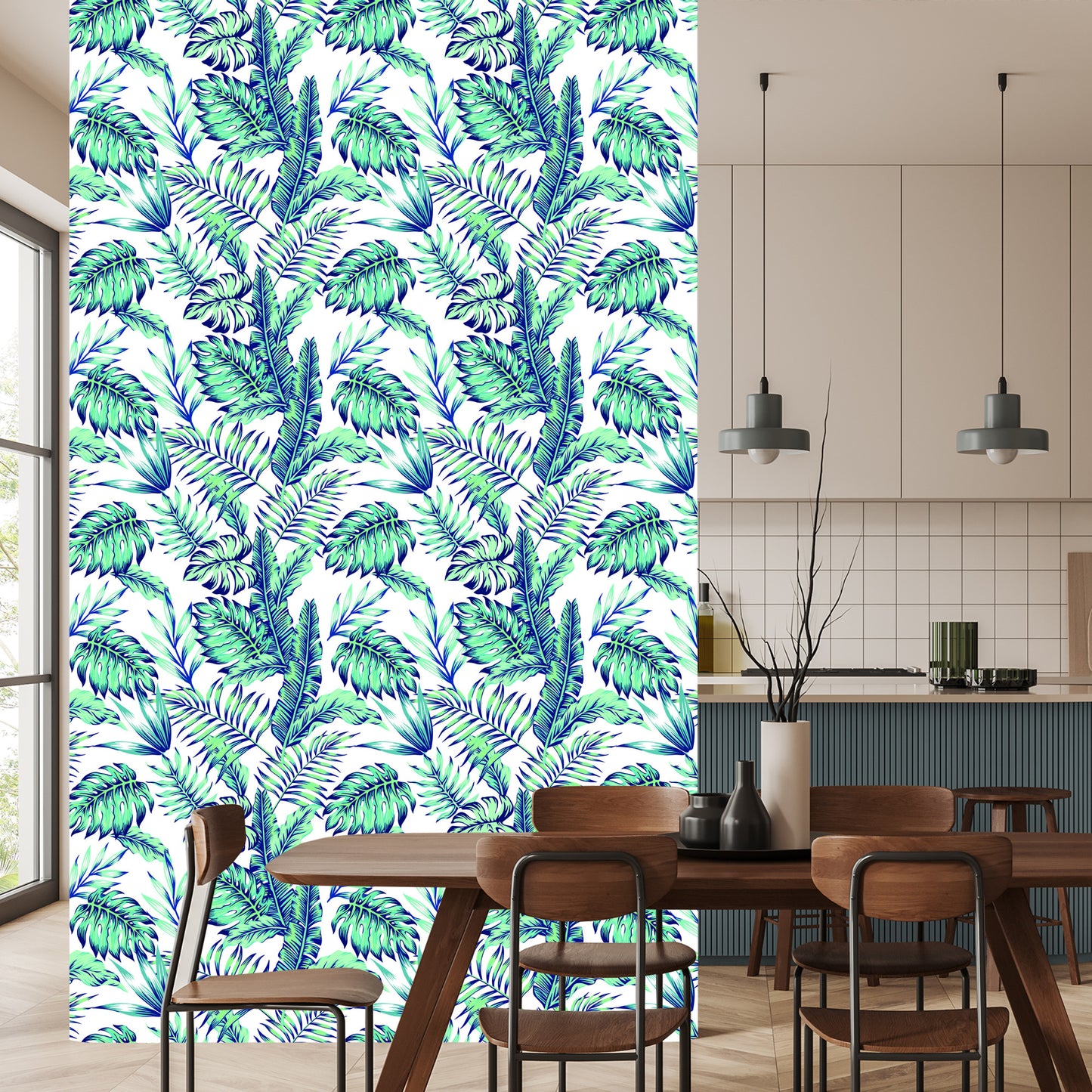 Wallpaper Jungle Leaves