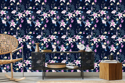 Wallpaper Tropical Flowers