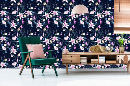 Wallpaper Tropical Flowers