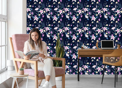 Wallpaper Tropical Flowers