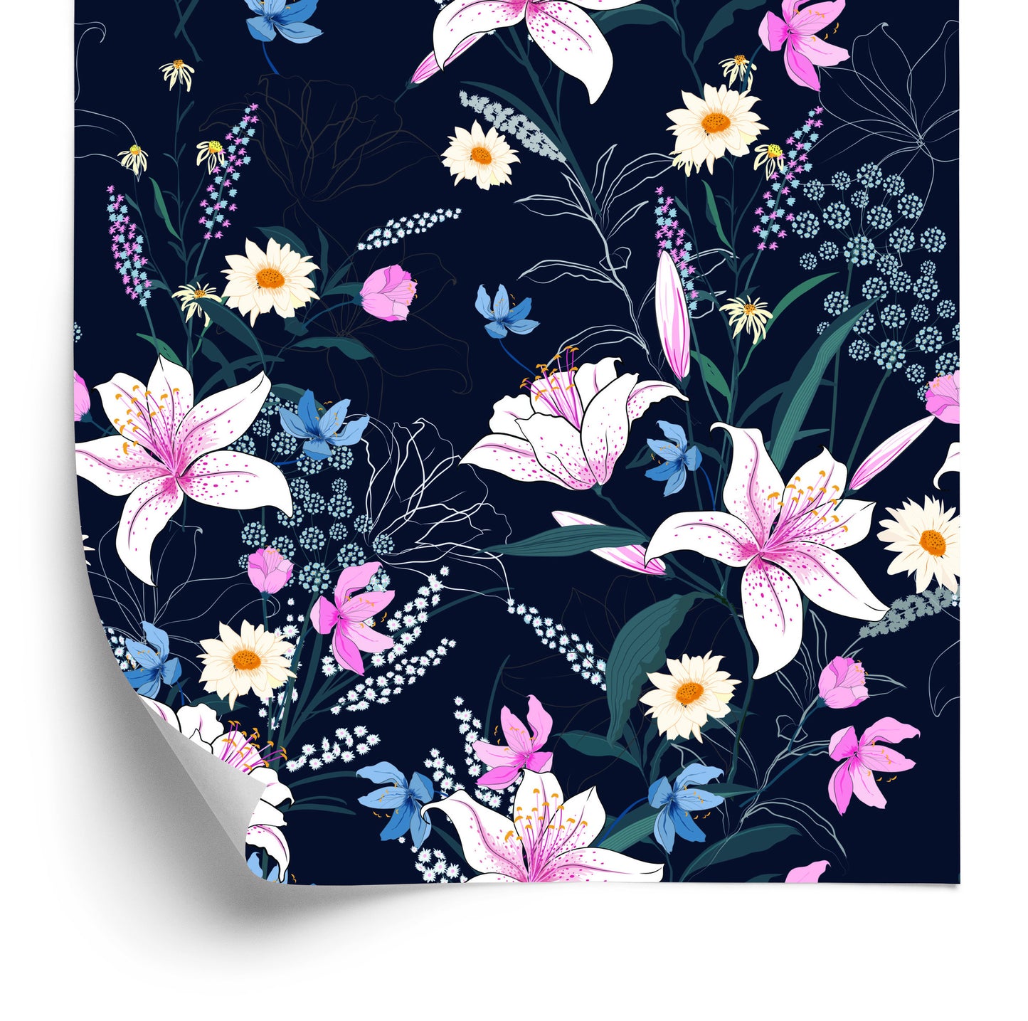 Wallpaper Tropical Flowers