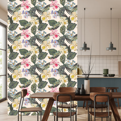 Wallpaper Colorful Flowers
