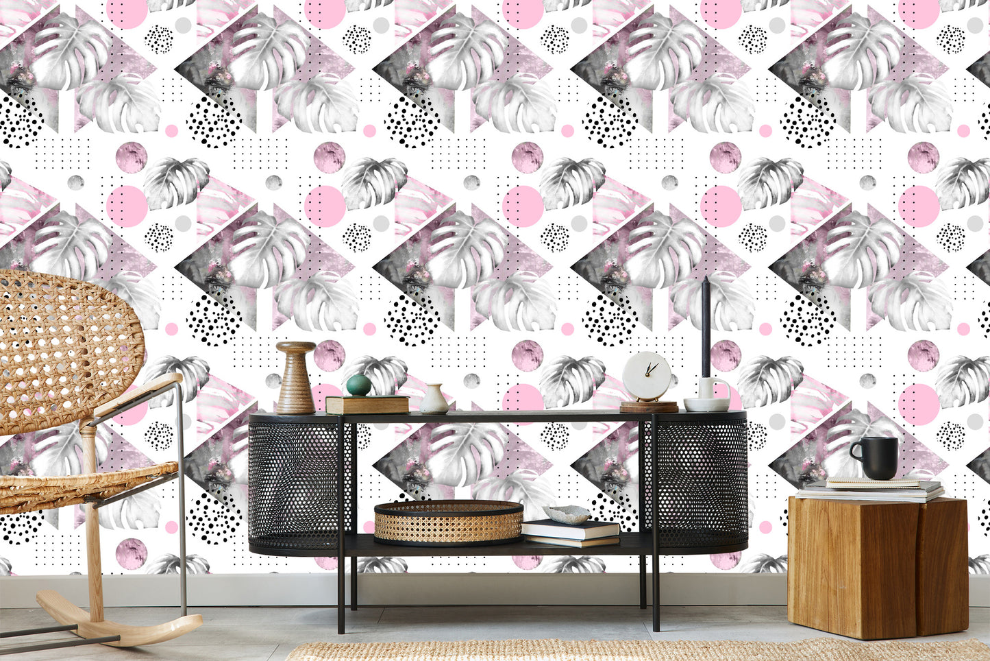 Wallpaper Tropical Leaves
