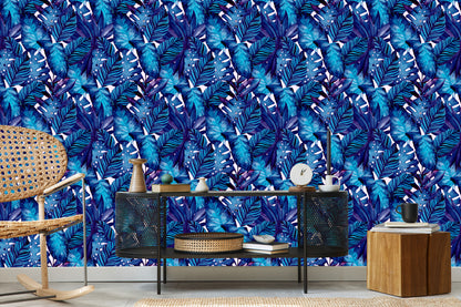 Wallpaper Leaves In Non-Standard Colors