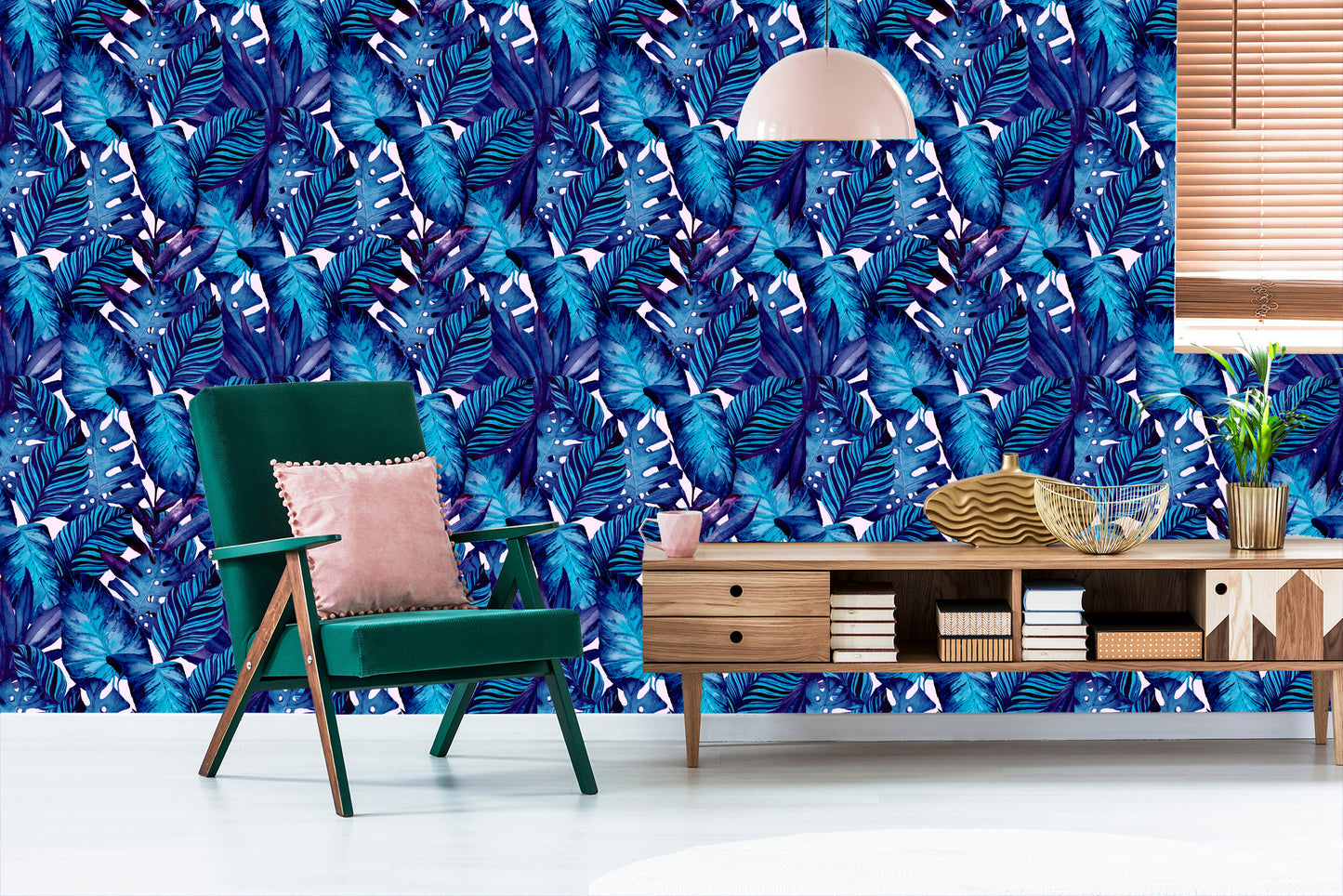 Wallpaper Leaves In Non-Standard Colors