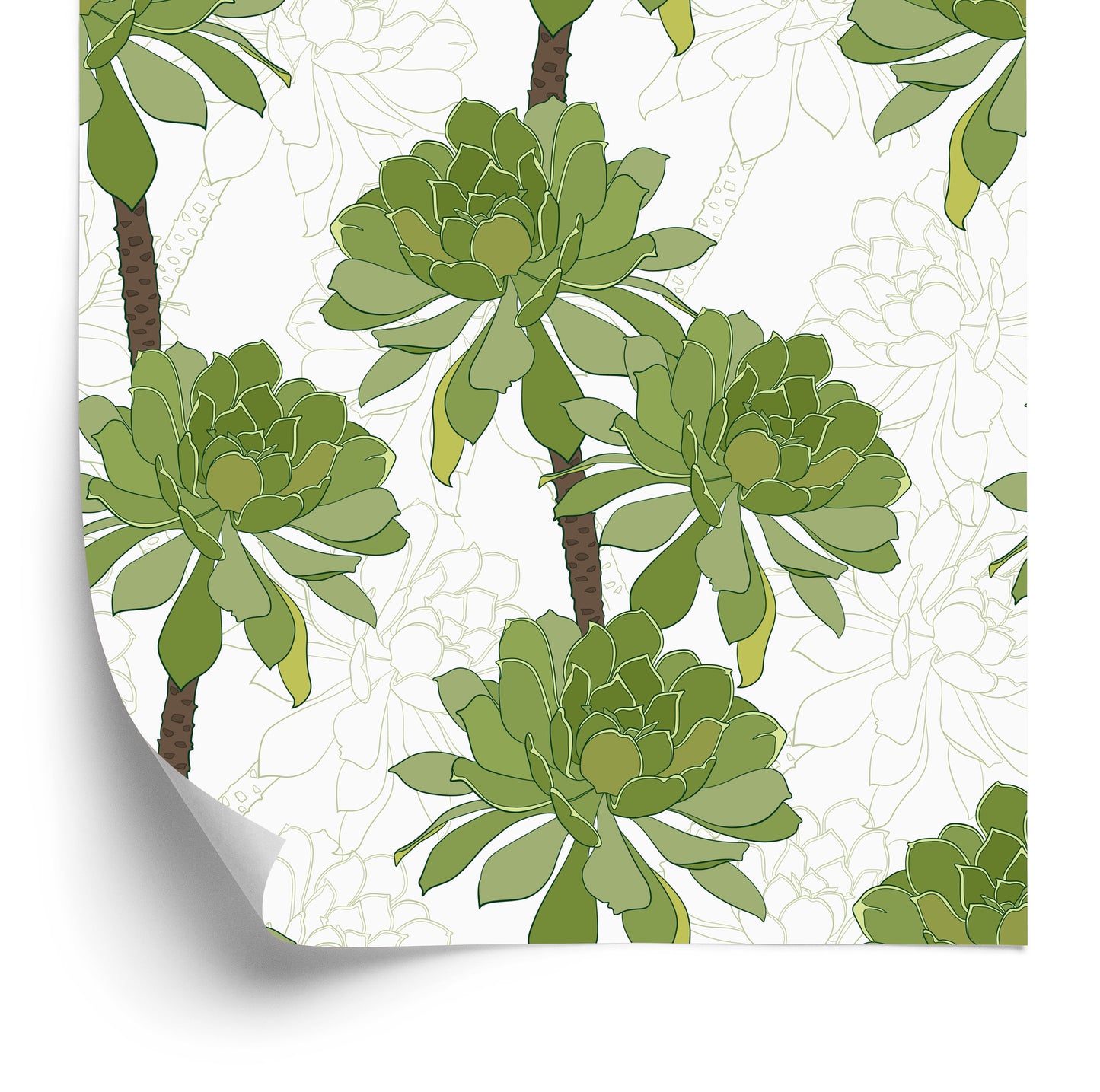 Wallpaper Tropical Trees