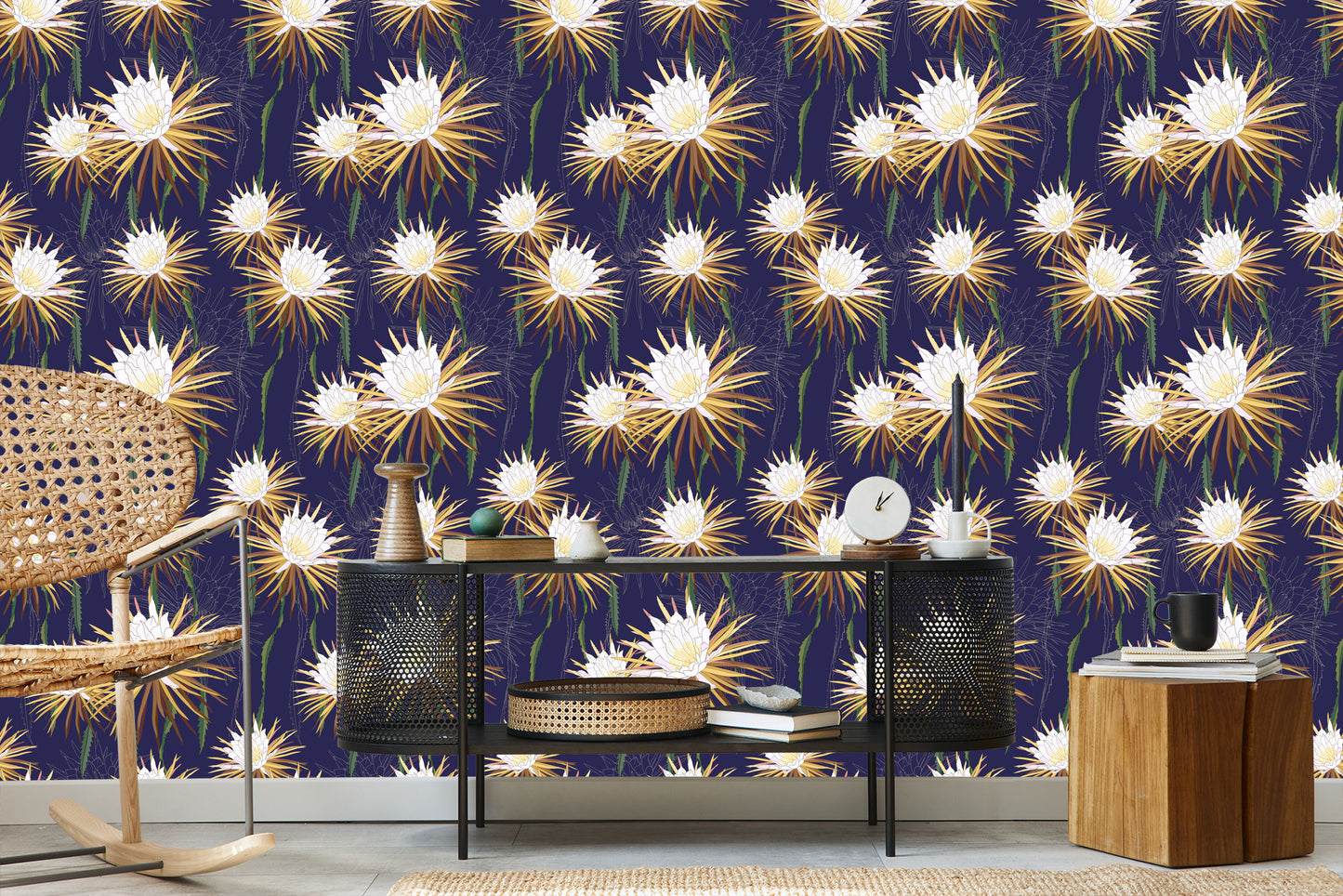 Wallpaper Bright Flowers