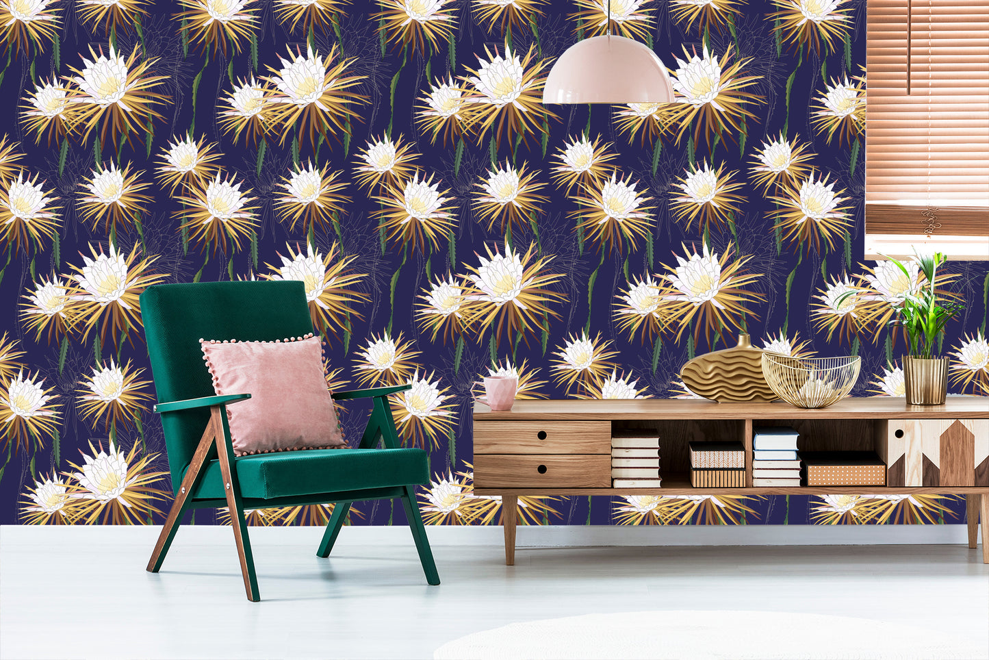 Wallpaper Bright Flowers