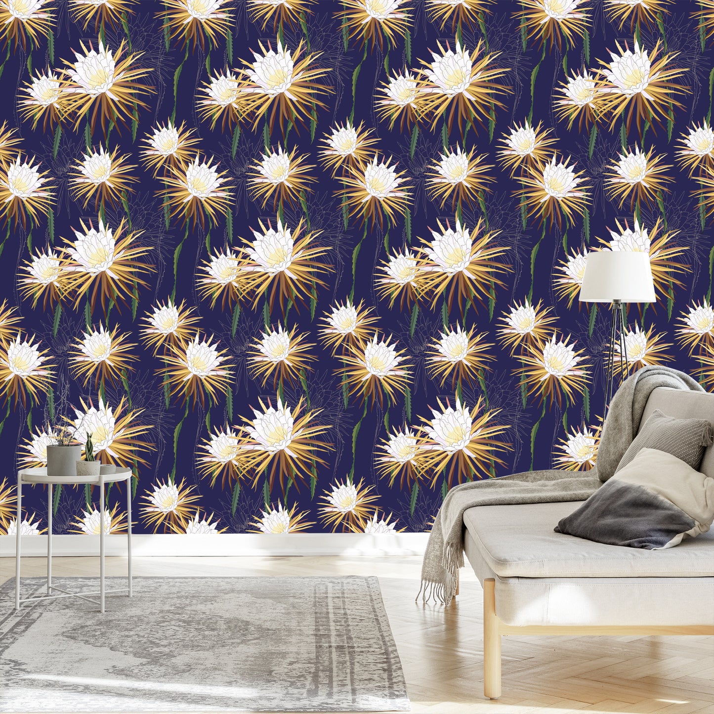 Wallpaper Bright Flowers