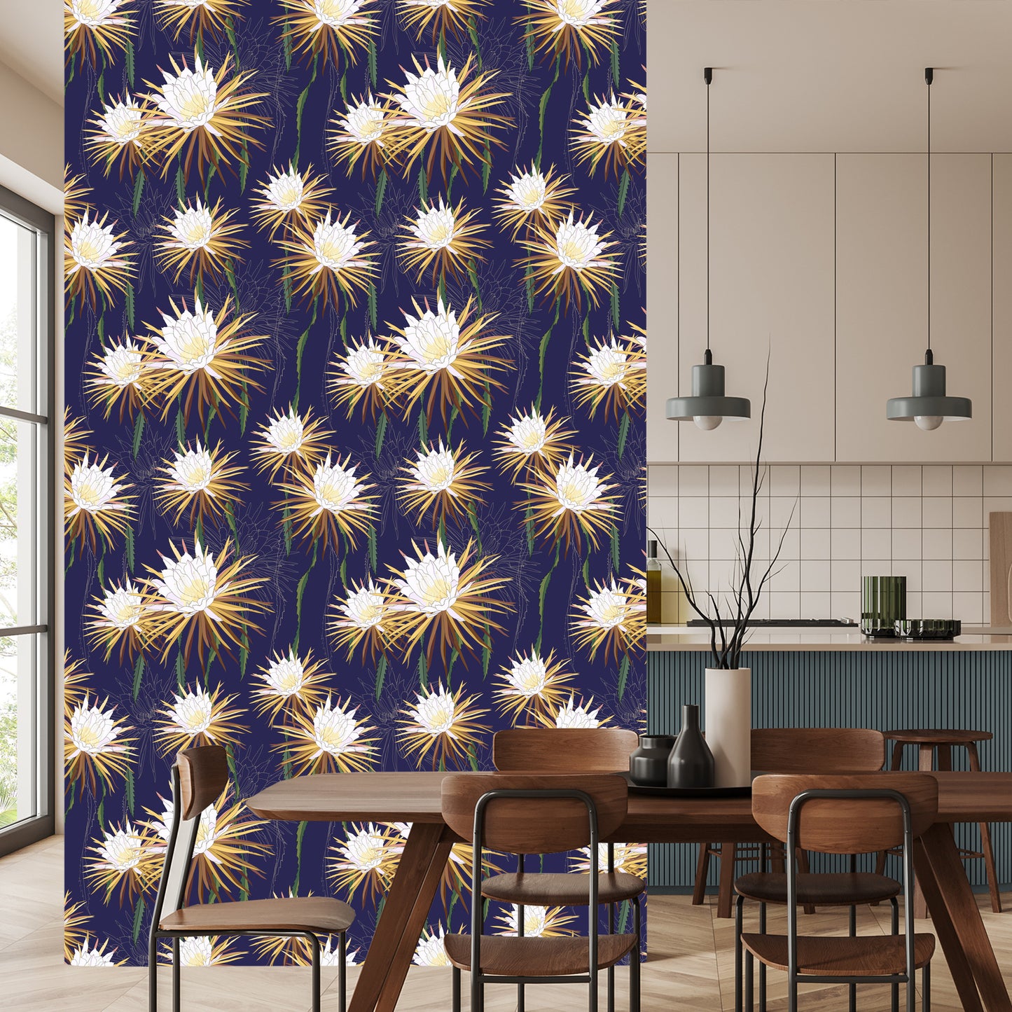 Wallpaper Bright Flowers