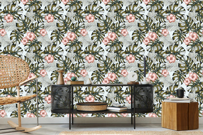 Wallpaper Palm Leaves