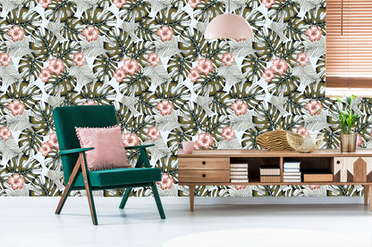Wallpaper Palm Leaves